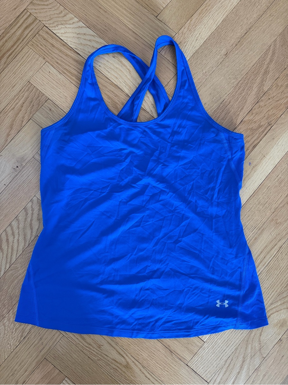 Under Armour Royal Blue Crisscross Sports Tank